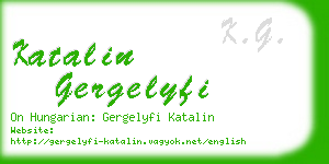 katalin gergelyfi business card